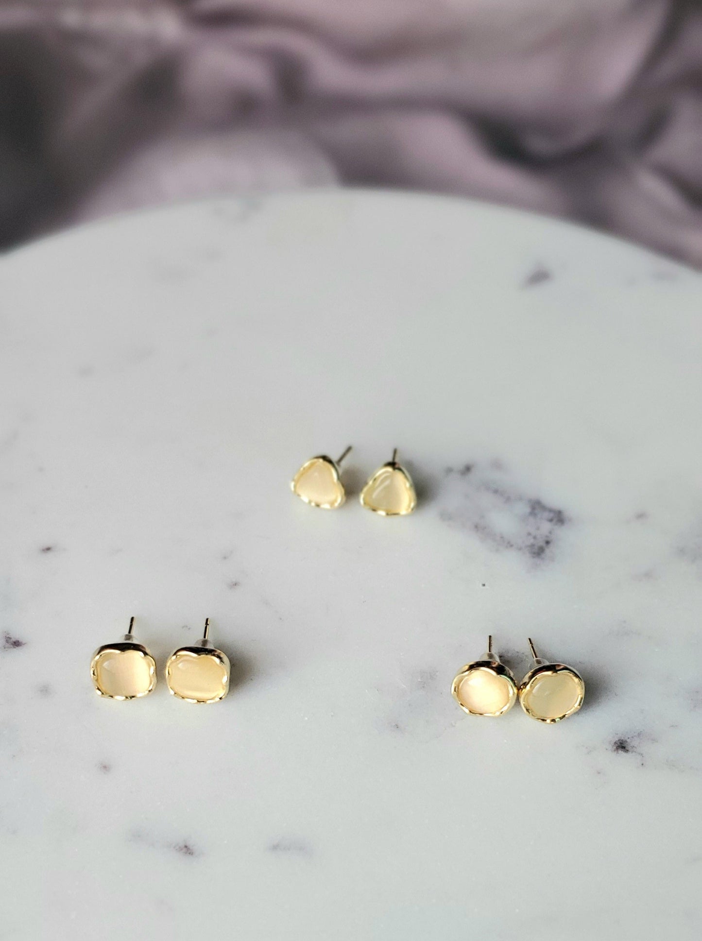 Cat Eye Studs