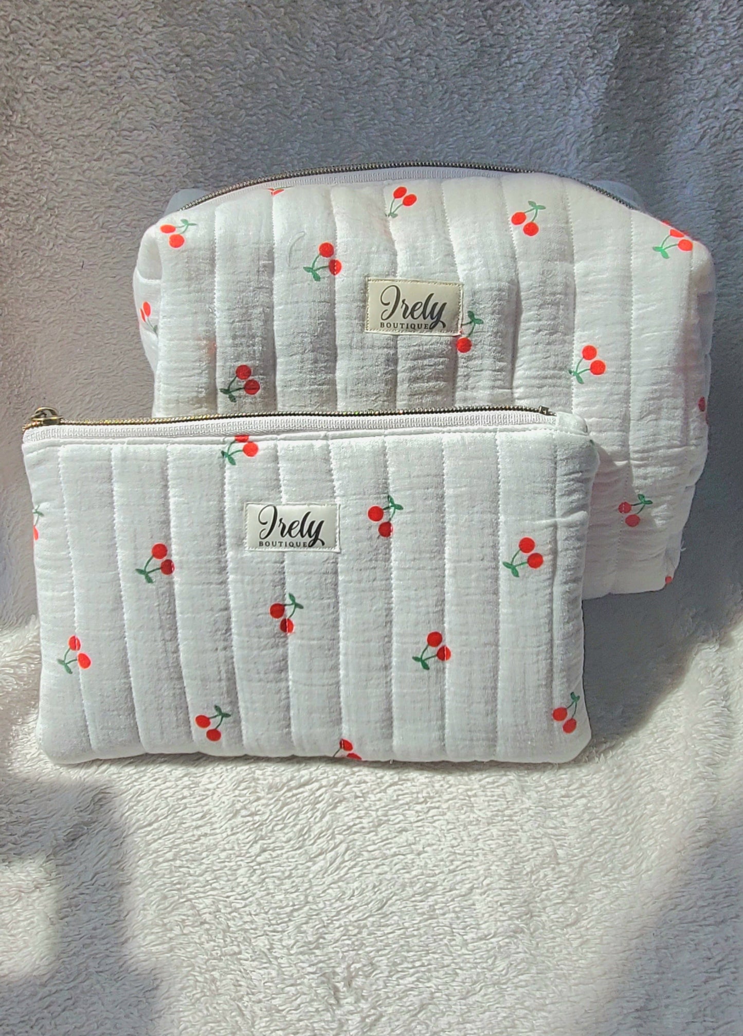 Cherry Cosmetic Bag