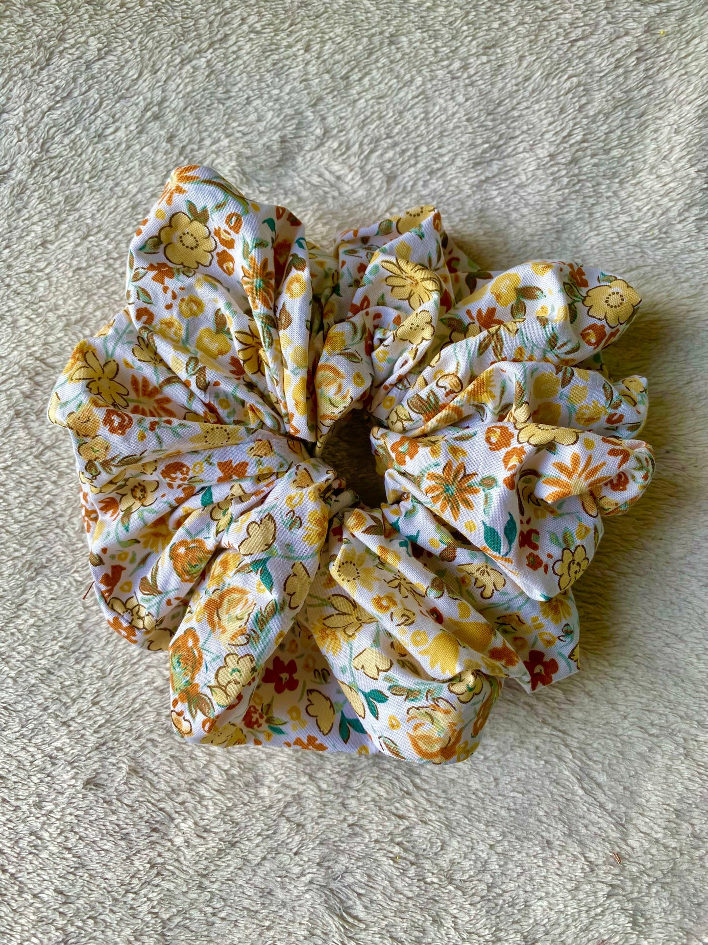 Fall Floral, XL Scrunchie