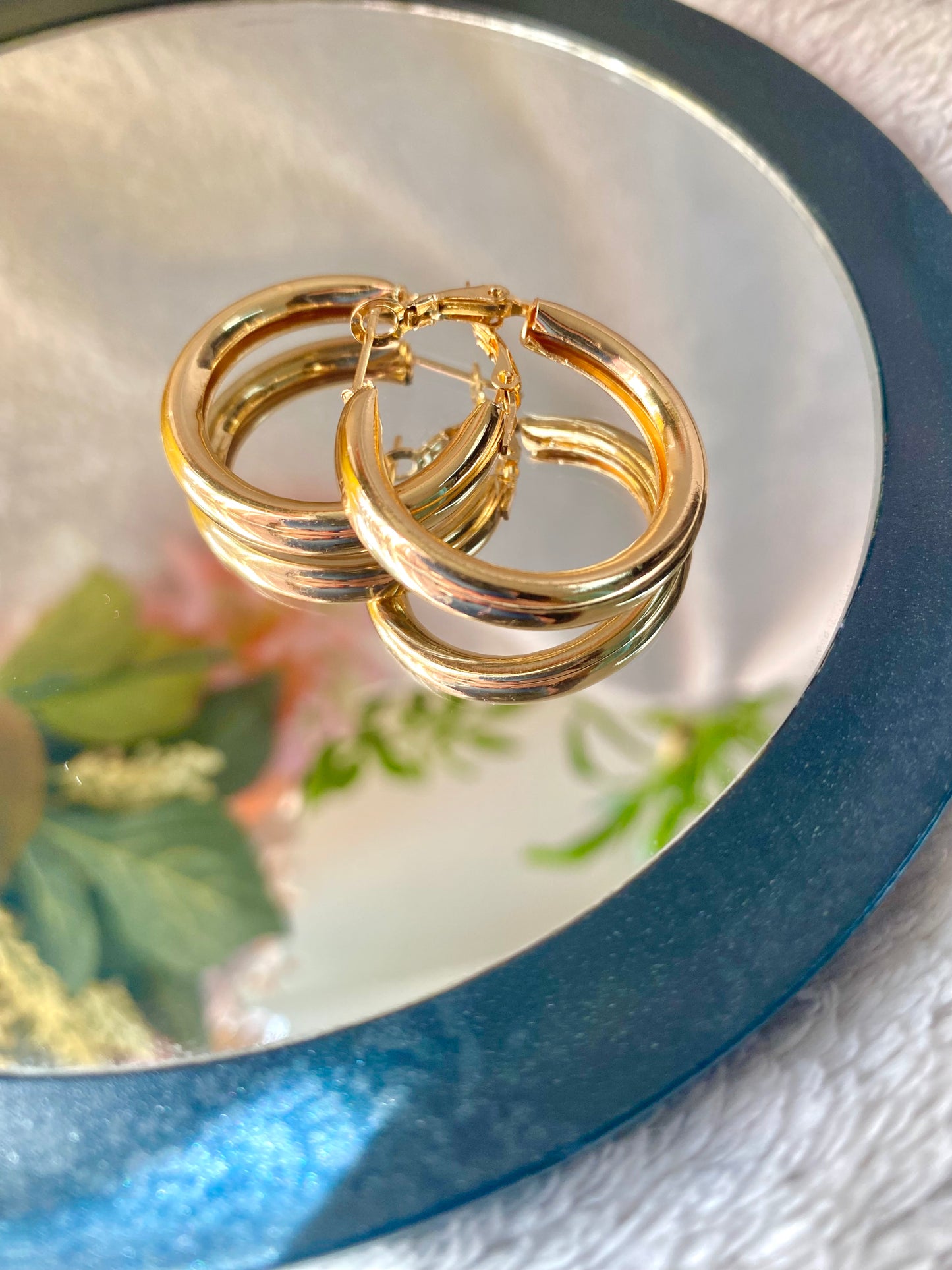Classic Gold Hoops