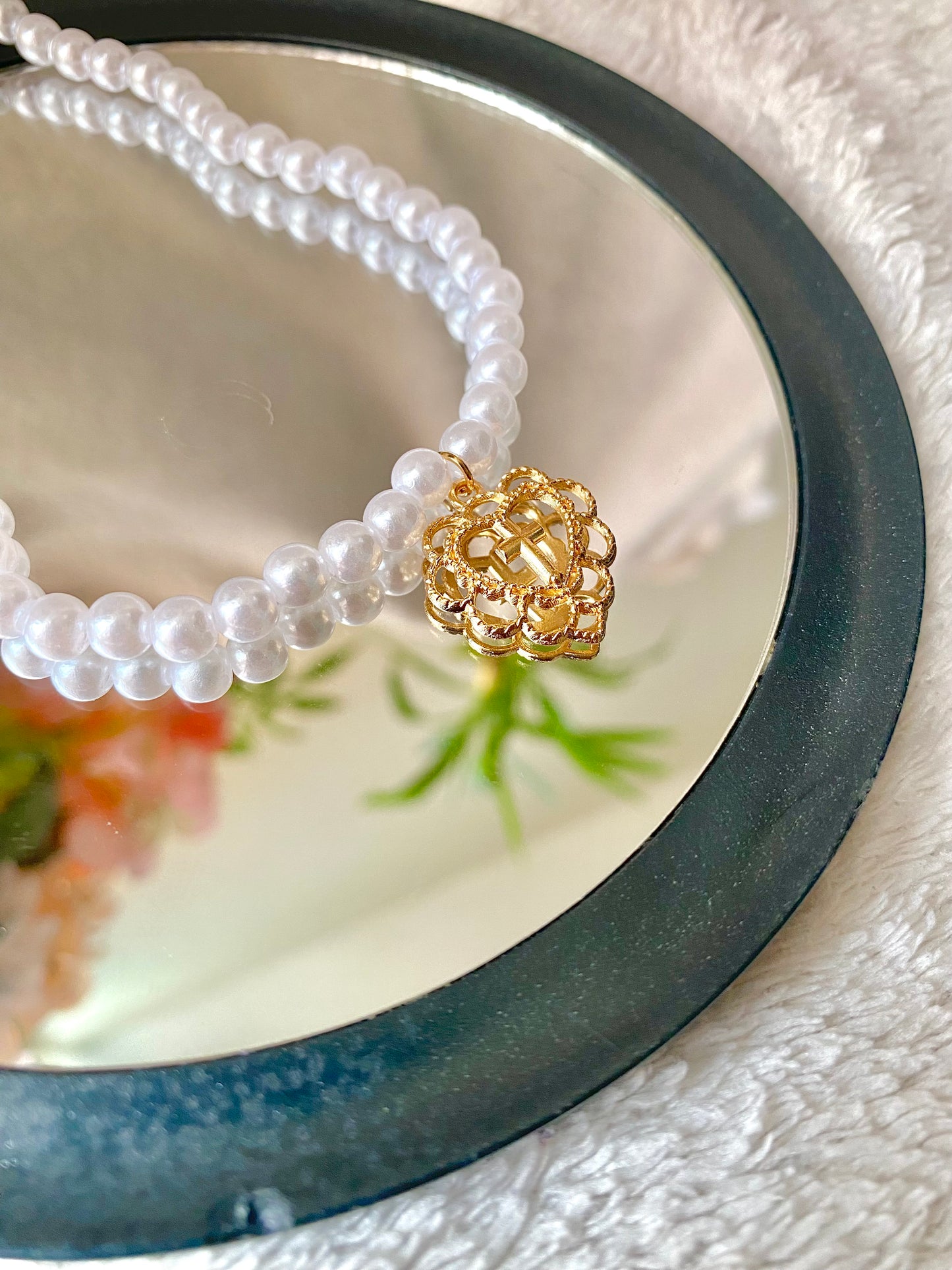 Love and Faith Pearl Necklace