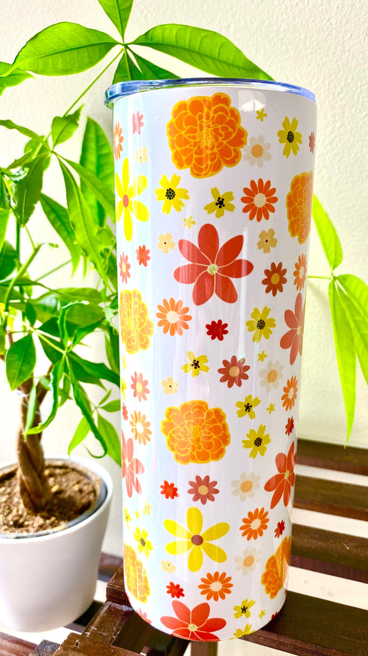 Fall Flowers, 20oz Tumbler