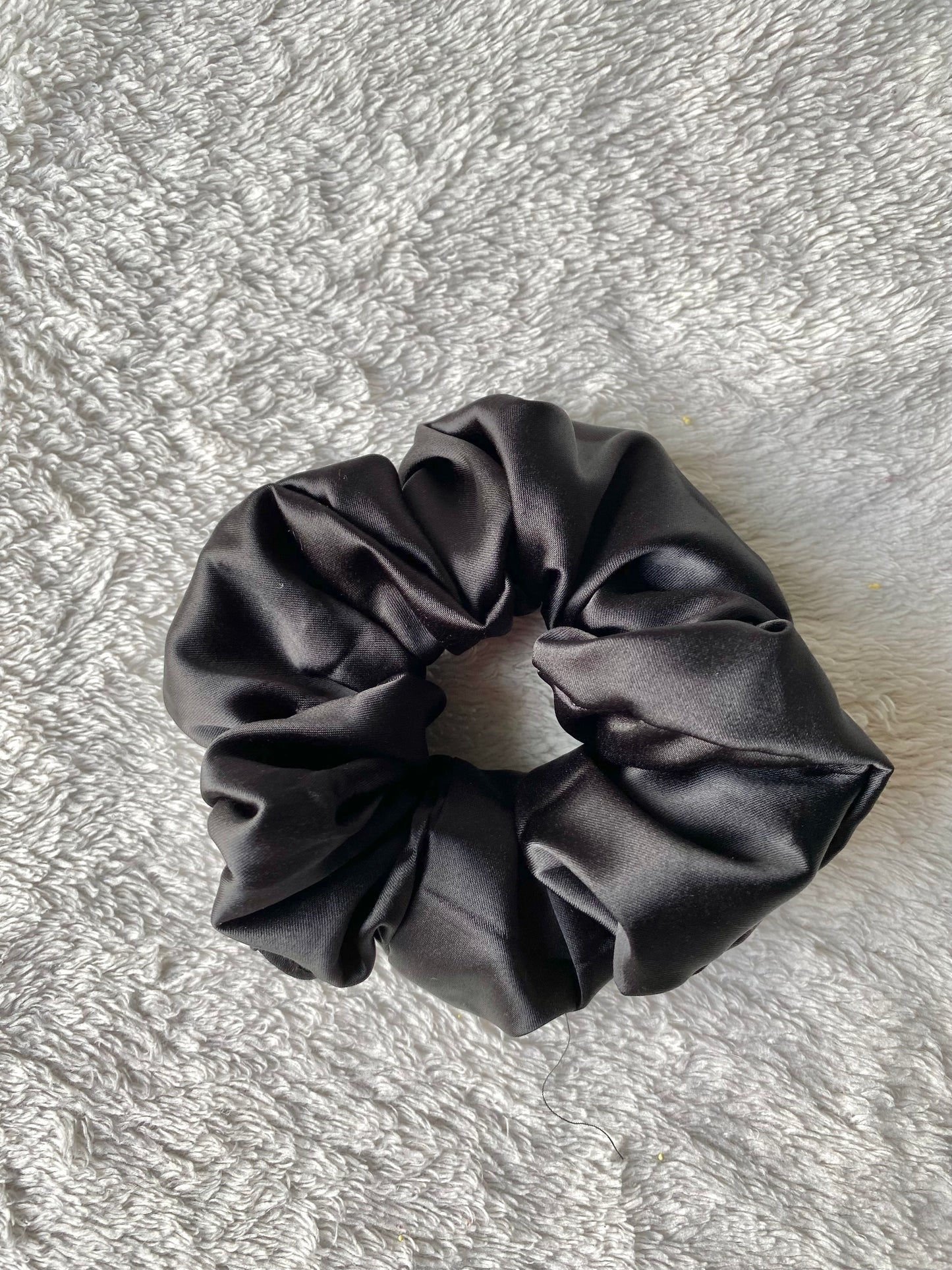 Black Satin, M Scrunchie