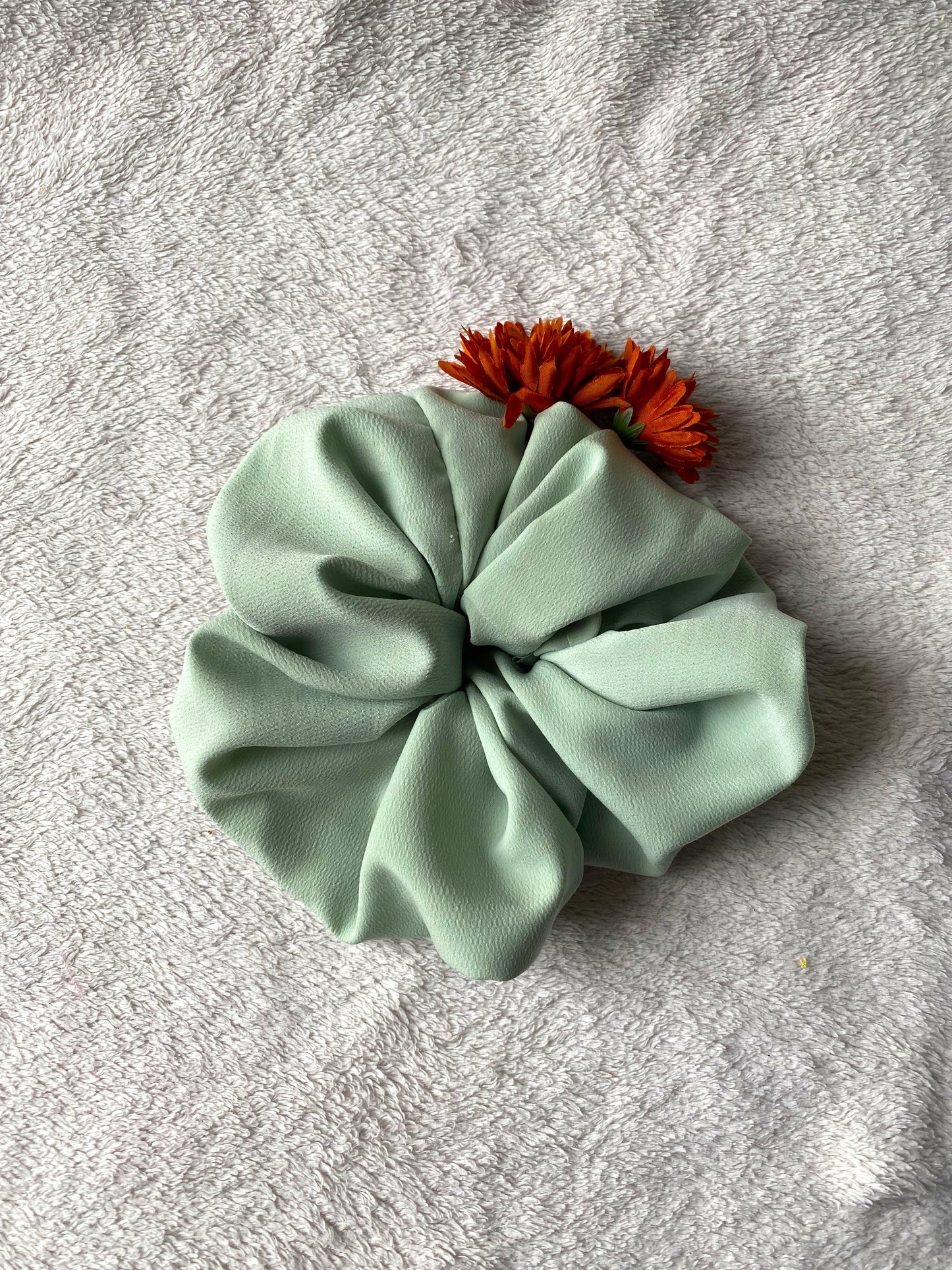 Sage Green Scrunchie, XL