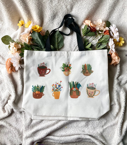 Cup Plants Tote