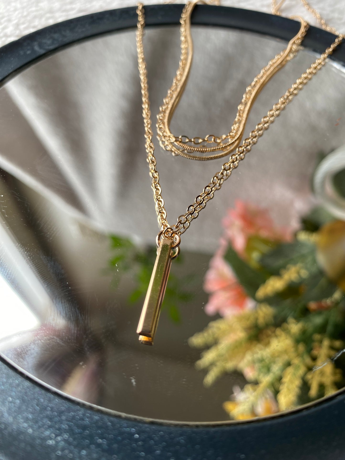 Layered Bar Necklace